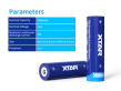 Akumulatorek Xtar ICR18650 Li-Ion 3,6V 3600 mAh - 5