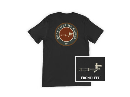 T-shirt Buck Lifetime Knives Tee 13427