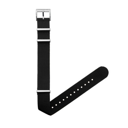 Pasek Sternglas Field 20 black silver WYPRZ