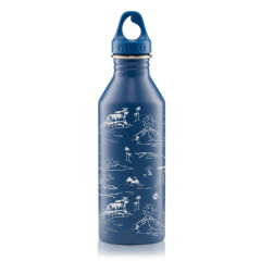 Butelka Mizu M8 750ml HAWAIIAN PRINT- Ocean Blue