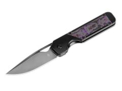 Nóż Kizer Militaw Titanium Fatcarbon Purple Haze