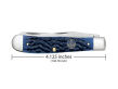 Scyzoryk Case Masonic Trapper SS Blue Bone - 3