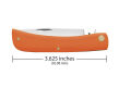 Nóż Case Sod Buster Jr SS Orange - 2