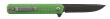Nóż Womsi Wolf Green G10 S90V - 3