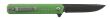 Nóż Womsi Wolf Green G10 S90V - 3