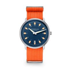 Zegarek Sternglas Egor dark blue silver, 38 mm WYP