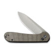 Nóż CIVIVI Button Lock Elementum DarkGreen Micarta - 4