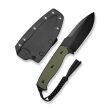 Nóż SENCUT Fixed Toxodon G10 OD Green Black Blade - 2