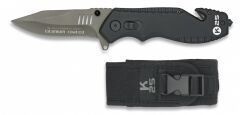 Nóż K25 19801 Tactical Black Aluminium