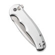 Nóż CIVIVI Button Lock Praxis Aluminum Silver - 4