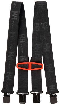 Szelki Helly Hansen Logo Suspenders Black