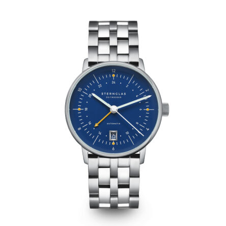 Zegarek Sternglas Naos Pro GMT Automatic, 38mm