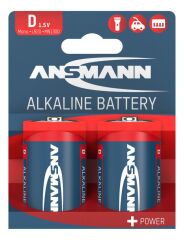 Baterie alkaliczne Ansmann D / LR20, 2 szt.