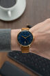 Zegarek Sternglas Hamburg darkblue gold, 42 mm - 2