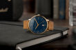 Zegarek Sternglas Hamburg darkblue gold, 42 mm - 3