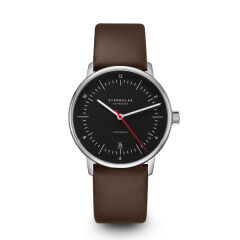 Zegarek Naos Automatik black red, 38 mm