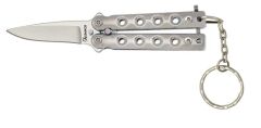 Nóż Brelok Albainox 02249 Balisong Silver