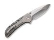 Nóż WE Knife Zizzit Titanium Grey Aluminum Foil CF - 2