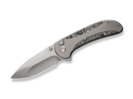 Nóż WE Knife Zizzit Titanium Grey Aluminum Foil CF