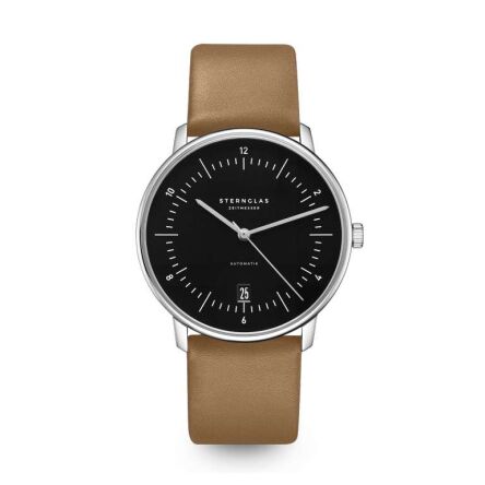 Zegarek Naos Automatik piano black, 38mm