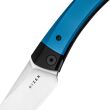 Nóż Kizer Mini Momo Blue Aluminum 154CM - 5
