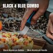Nóż Kizer Mini Momo Blue Aluminum 154CM - 10