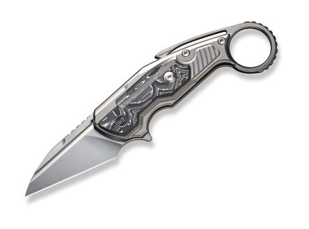 Nóż WE Knife Yardbird Titanium Bead Blasted Alu