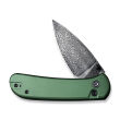 Nóż CIVIVI Qubit Damast Aluminum Green C22030E-DS1 - 3