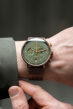Zegarek Sternglas Hamburg Chrono dark green, 42 mm - 2