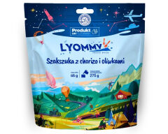 LYOMMY Szakszuka z chorizo i oliwkami 275g