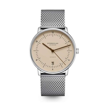 Zegarek Naos Automatik sand brown, 38mm