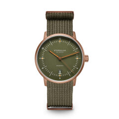 Zegarek Sternglas Naos Automatik d.green bronze 38