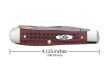Scyzoryk Case Pocket Worn Trapper SS Old Red - 2