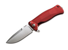 Nóż LionSteel SR-11 Aluminium Red Satin