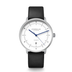 Zegarek Sternglas Naos XL Automatik white, 42mm