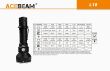 Latarka AceBeam L18 Green Light 2100 lm - 3
