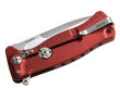 Nóż LionSteel SR22 Aluminum Red Satin - 2