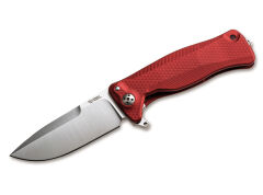 Nóż LionSteel SR22 Aluminum Red Satin