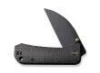 Nóż WE Knife Banter Wharncliffe Micarta All Black - 3