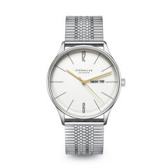 Zegarek Sternglas Berlin Metro silver, quartz 38mm