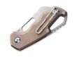 Nóż MKM Isonzo M390 Cleaver Titanium Bronze - 2