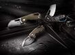 Nóż MKM Isonzo M390 Cleaver Titanium Bronze - 3