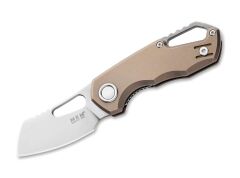 Nóż MKM Isonzo M390 Cleaver Titanium Bronze