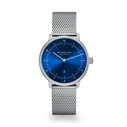 Zegarek Sternglas Naos XS deep blue, 33mm quartz