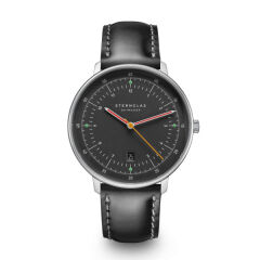 Zegarek Sternglas Hamburg neugraphite, 42 mm WYP