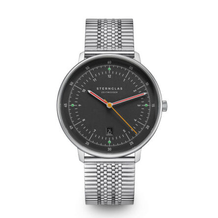 Zegarek Sternglas Hamburg neugraphite, 42 mm