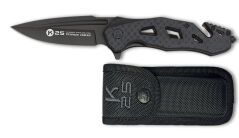 Nóż K25 25002 Tactical Black G10 CF