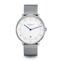 Zegarek Sternglas Naos XL white, 42 mm