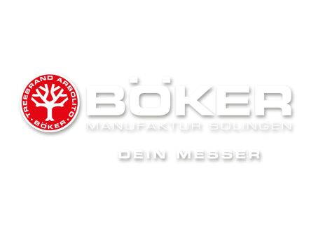 Böker Manufaktur Solingen Autoaufkleber Weiß