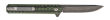 Nóż Womsi Wolf Dark Green 2 G10 S90V - 3